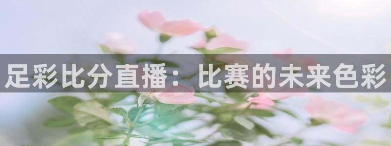 新球体育网球比分：足彩比分直播：比赛的未来色彩