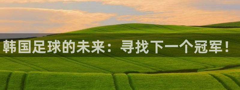 韩国足球的未来：寻找下一个冠军！
