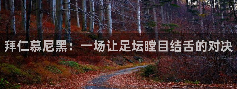 拜仁慕尼黑：一场让足坛瞠目结舌的对决