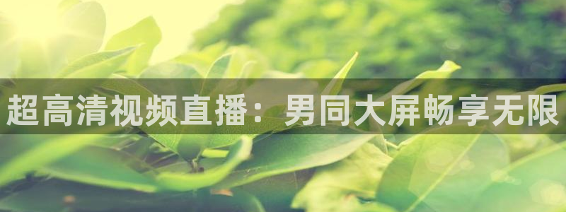 新球足球：超高清视频直播：男同大屏畅享无限